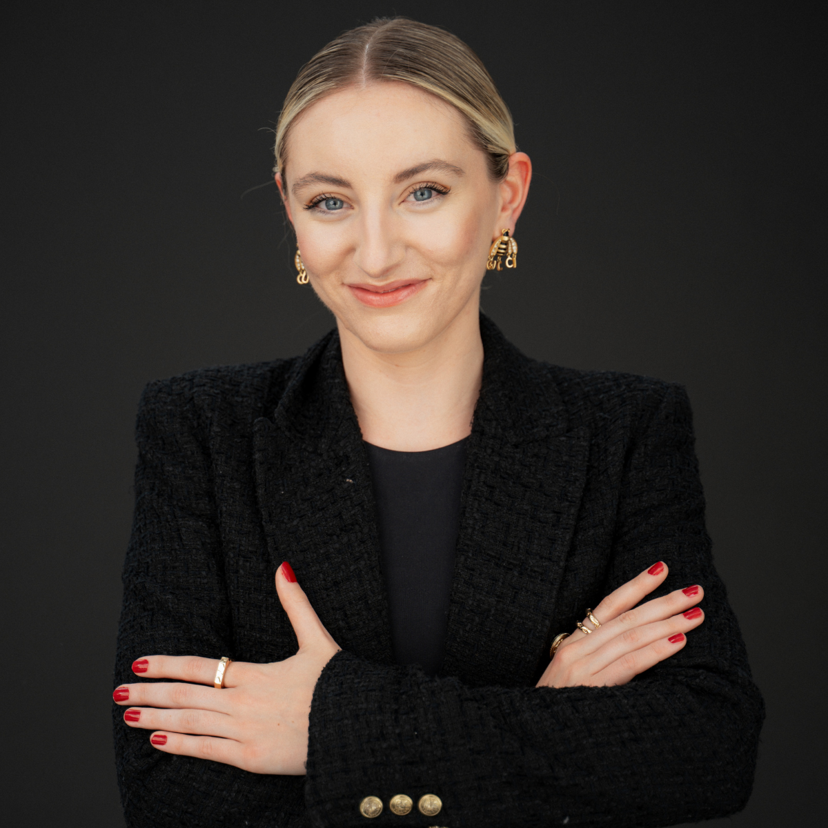 Porträt von Michaela Fliesser, Gründerin von Created By Mica