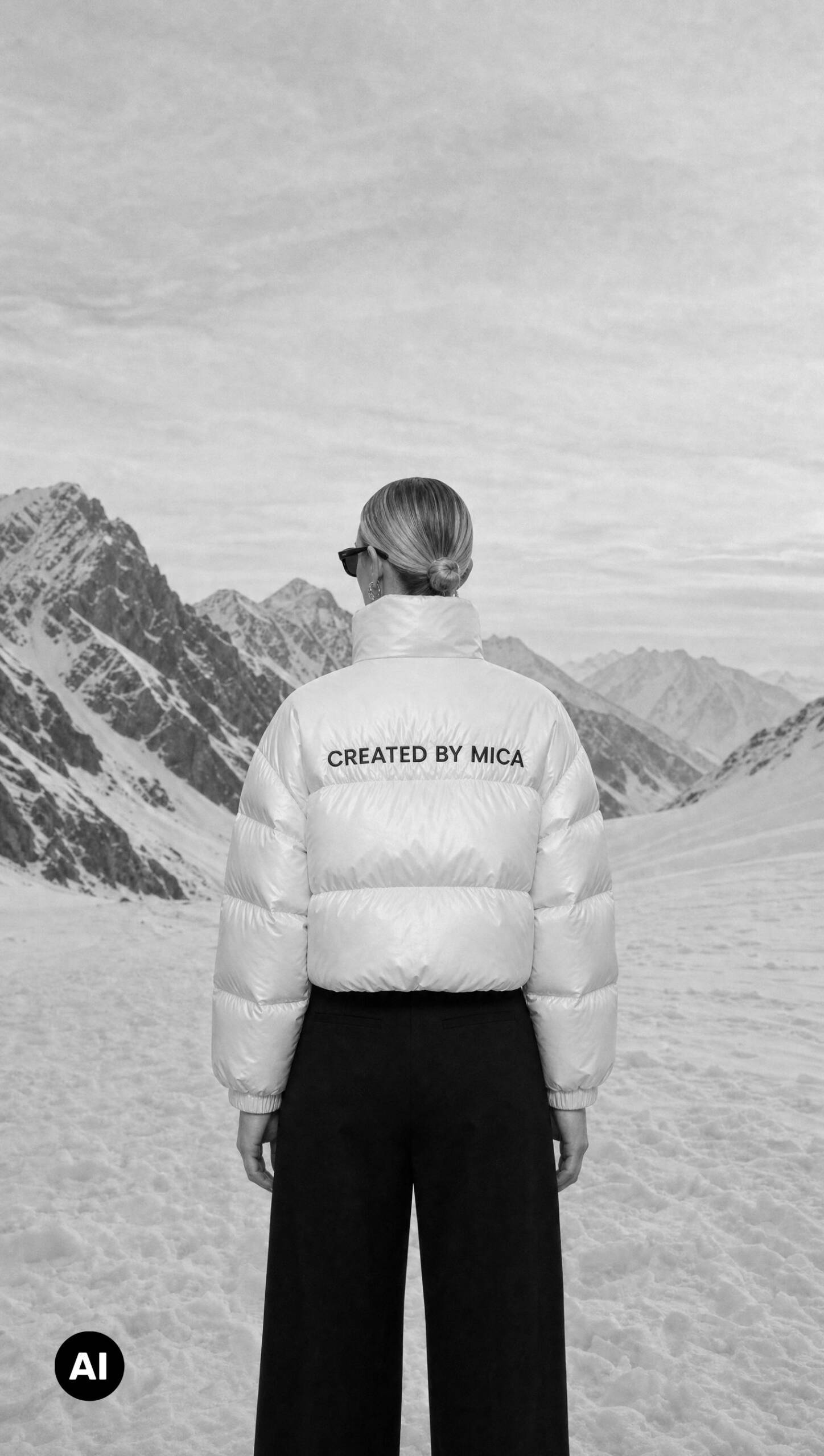 Winterjacke – KI-Produktkampagne