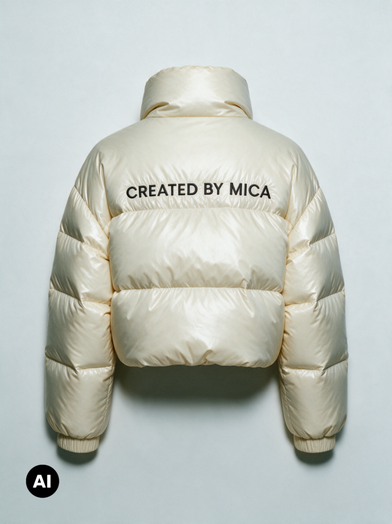 KI-generierte Winterjacke